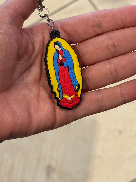 Our Lady of Guadalupe Keyring