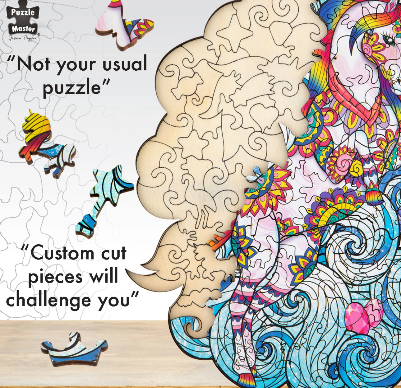 Unicorn Wooden Jigsaw Puzzle
